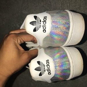 HOLOGRAPHIC ADIDAS SUPERSTARS !!!! EXCLUSIVE!!
